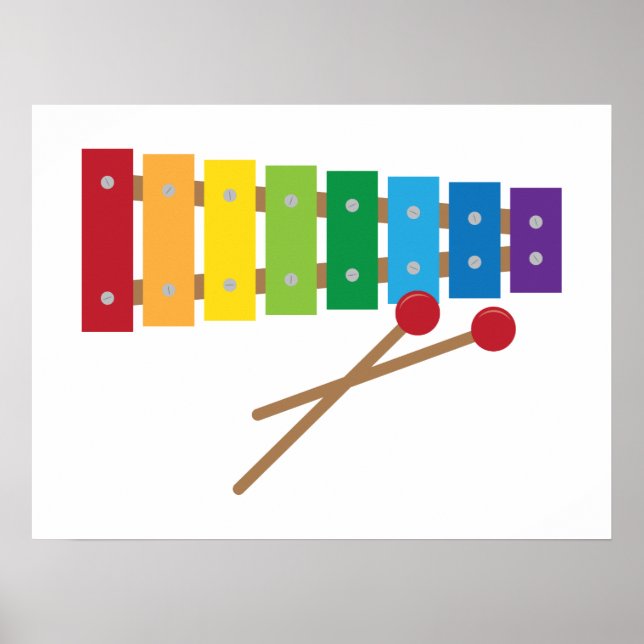 Affiche Xylophone (Devant)