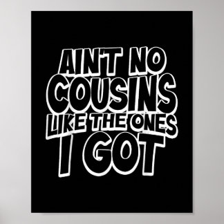 Affiche Y a pas de cousins comme ceux que j'ai Cousin drôl