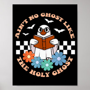 Affiche Y a pas de fantôme comme le Saint-Esprit drôle chr
