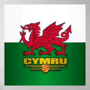 Affiche Y Ddraig Goch