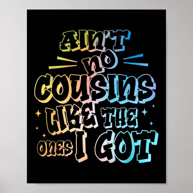 Affiche Y'a pas de cousins comme ceux que j'ai Cousin drôl (Devant)