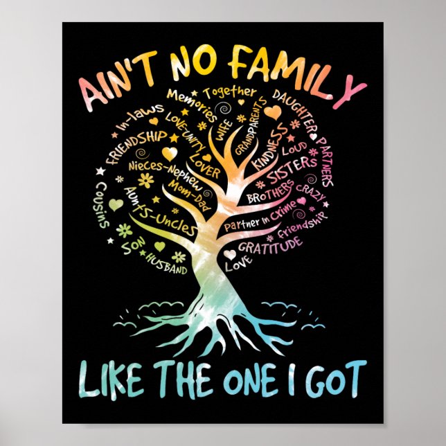Affiche Y'a pas de famille comme celle que j'ai Famille Ti (Devant)