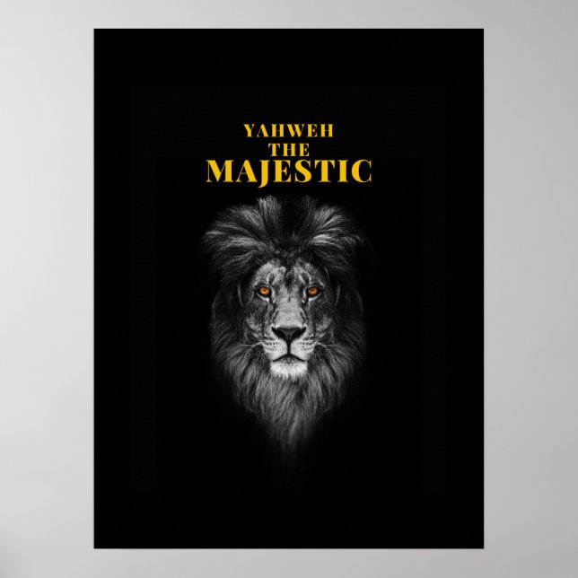 Affiche Yahweh Le Majestic (Devant)