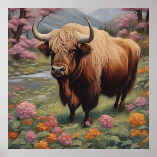 Affiche Yak (Devant)