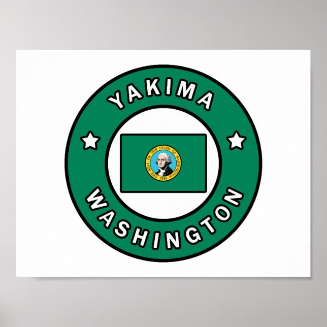 Affiche Yakima Washington (Devant)