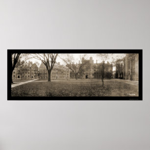 Affiche Yale, photo 1909 de New Haven CT
