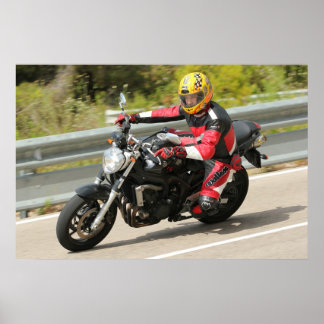 AFFICHE YAMAHA FAZER 600