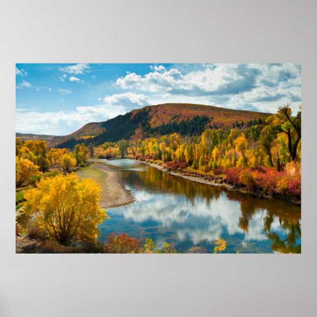 Affiche Yampa River En Automne (Devant)