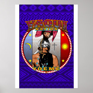 Affiche yaqui nation yoeme