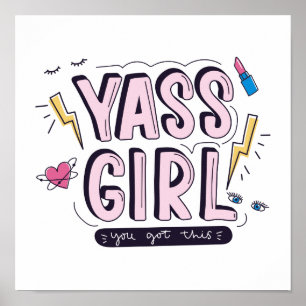 Affiche Yass Girl   Vous Avez Obtenu