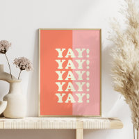 Yay ! Pink et corail inspirant