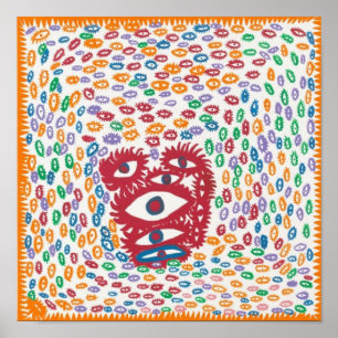 Affiche Yayoi Kusama Art 4