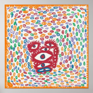 Affiche Yayoi Kusama Art 4