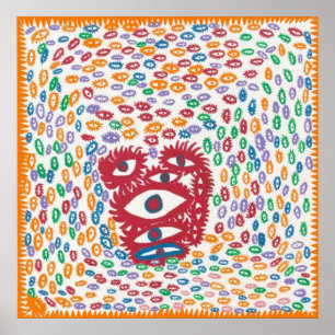 Affiche Yayoi Kusama Art 4
