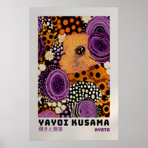 Affiche Yayoi Kusama - Impression abstraite de Yay