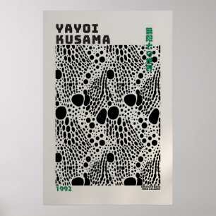 Affiche Yayoi Kusama - Impression abstraite de Yay
