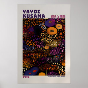 Affiche Yayoi Kusama - Impression Abstraite de Yay