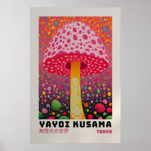 Affiche Yayoi Kusama - Impression abstraite de Yay