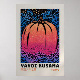 Affiche Yayoi Kusama - Impression Abstraite Yayoi 