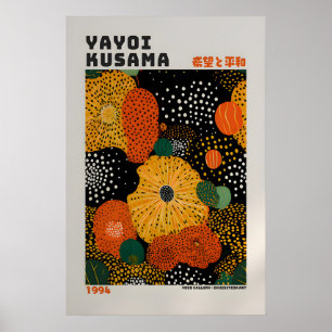 Affiche Yayoi Kusama - Impression Abstraite Yayoi 