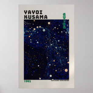 Affiche Yayoi Kusama - Impression Abstraite Yayoi 