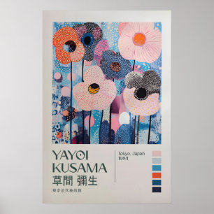 Affiche Yayoi Kusama Impression, Exposition Yayoi Kusama