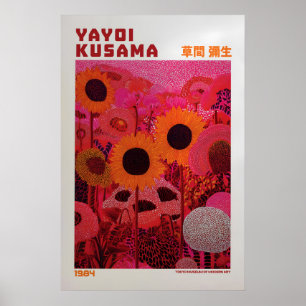 Affiche Yayoi Kusama - Inspirée de Yayoi Kusama