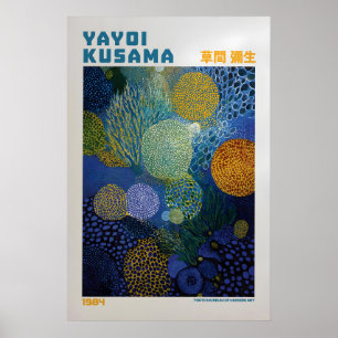 Affiche Yayoi Kusama - Inspirée de Yayoi Kusama