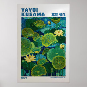 Affiche Yayoi Kusama - Inspirée de Yayoi Kusama