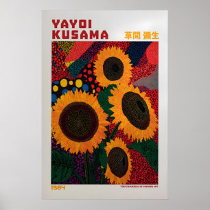 Affiche Yayoi Kusama - Inspirée de Yayoi Kusama