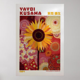 Affiche Yayoi Kusama - Inspirée de Yayoi Kusama