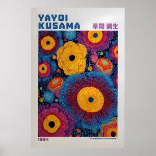 Affiche Yayoi Kusama - Inspirée de Yayoi Kusama