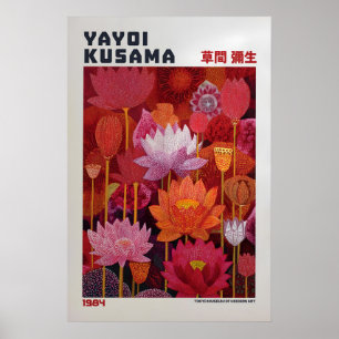 Affiche Yayoi Kusama - Inspirée de Yayoi Kusama