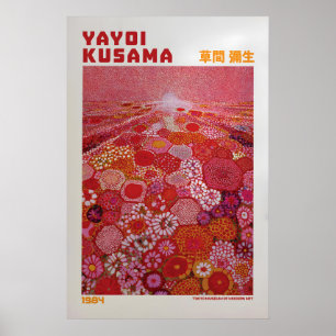 Affiche Yayoi Kusama - Inspirée de Yayoi Kusama