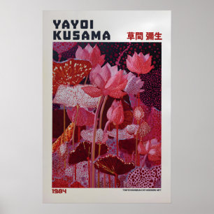 Affiche Yayoi Kusama - Inspirée de Yayoi Kusama