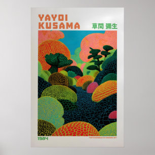 Affiche Yayoi Kusama - Inspirée de Yayoi Kusama