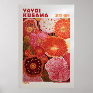Affiche Yayoi Kusama - Inspirée de Yayoi Kusama