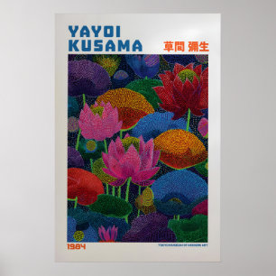 Affiche Yayoi Kusama - Inspirée de Yayoi Kusama