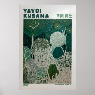 Affiche Yayoi Kusama - Inspirée de Yayoi Kusama
