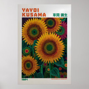 Affiche Yayoi Kusama - Inspirée de Yayoi Kusama