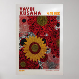Affiche Yayoi Kusama - Inspirée de Yayoi Kusama