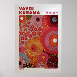 Affiche Yayoi Kusama - Inspirée de Yayoi Kusama
