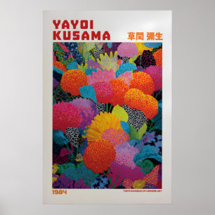 Affiche Yayoi Kusama - Inspirée de Yayoi Kusama