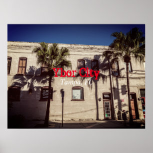 Affiche Ybor City, Tampa FLORIDA