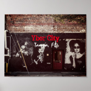 Affiche Ybor City, Tampa FLORIDA