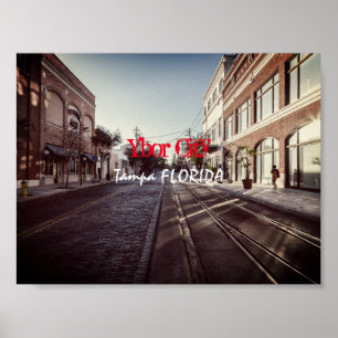 Affiche Ybor City, Tampa FLORIDA