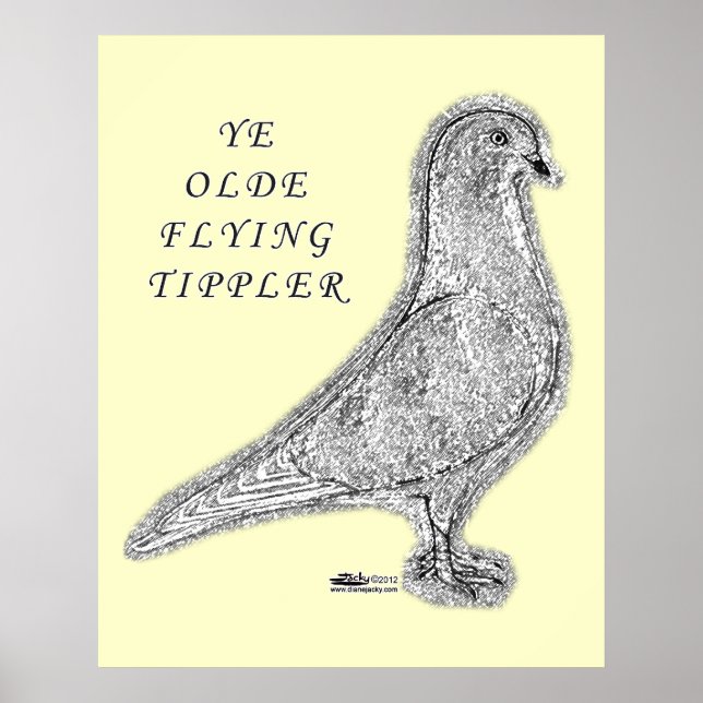 Affiche Ye Olde Tippler Pigeon (Devant)