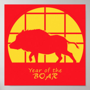 Affiche Year of the Boar