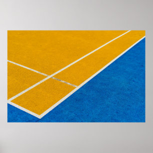 Affiche Yellow area rug
