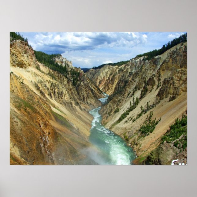Affiche Yellowstone Grand Canyon (Devant)